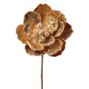 24" Iced W/Jewel Encrusted Magnolia Stem Chag