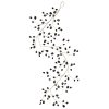 48Inch Metal Jewel Garland Blk