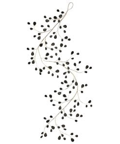48Inch Metal Jewel Garland Blk