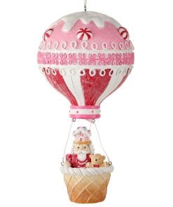 13.5" Resin Sweets Hot Air Balloon Ornament