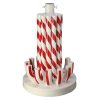 19.5" Resin Outdoor Candy Cane Tree Holder