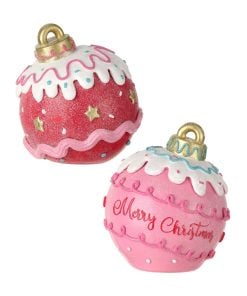 6.5" Resin Candy Table Ornament 2/Ast