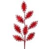 27" Candy W/Snowglitter Spray Stem Rdwh 27" Candy W/Snowglitter Spray Stem Rdwh