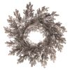 24Inch Lazer Glitter Pine Wreath