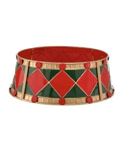 24.5X28" Metal Harlequin Tree Collar Kd