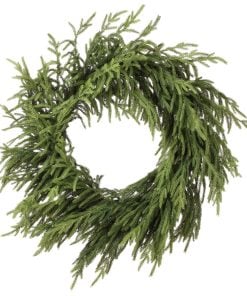 30" Just Cut Nat Tch Norfolk Pine Wreath