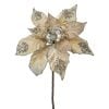 28" Grande Glamour Poinsettia Stem 18D Chag