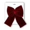 12 X 18" Red Velvet Premade Bow