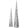 30-42" Mirror Mosiac Tree Set/2 30-42" Mirror Mosiac Tree Set/2