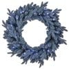 30" Led Blue Bavarian Wreath 50L 280T