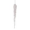 11" Iced Acrylic Icicle Ornament 11" Iced Acrylic Icicle Ornament
