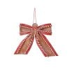 15" Sugar/Spice Gingerbread Bow