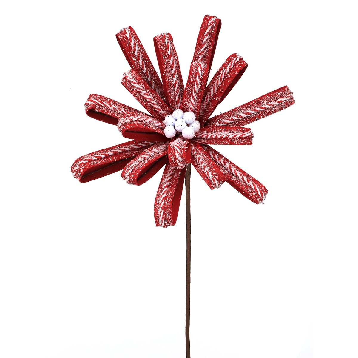 22" Sugar/Spice Gingerbread Loop Stem Rdwh 22" Sugar/Spice Gingerbread Loop Stem Rdwh