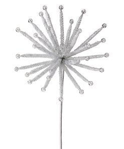 22" Glitter Starburst Crystal Stem