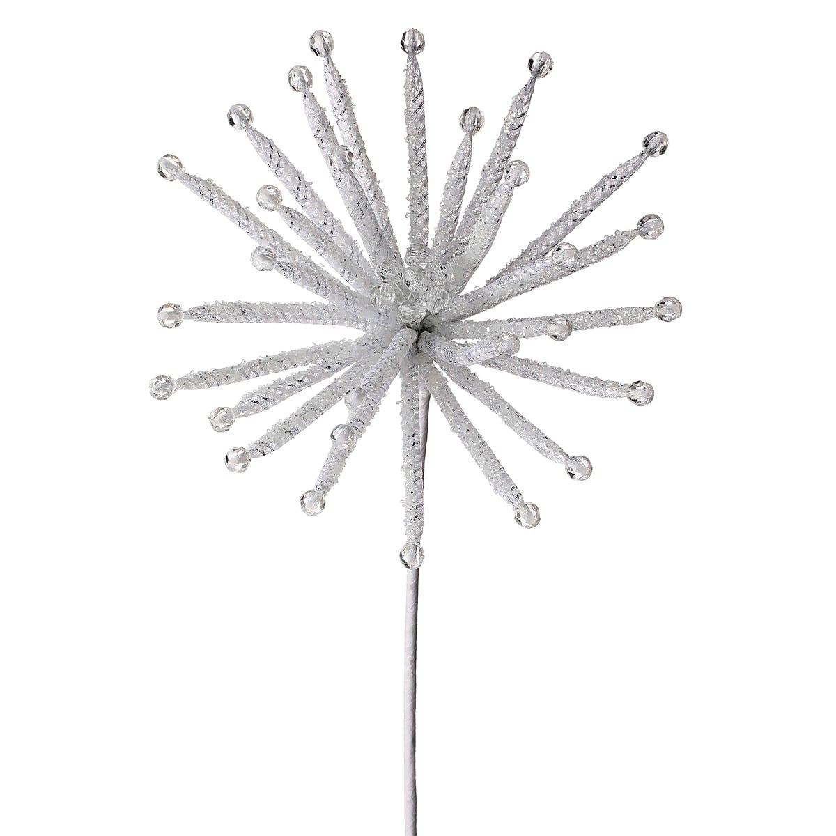 22" Glitter Starburst Crystal Stem 22" Glitter Starburst Crystal Stem