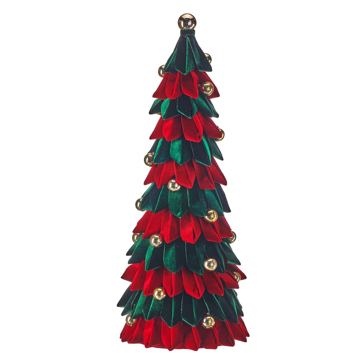 28" Velvet Loop Tree W/Ornaments 28" Velvet Loop Tree W/Ornaments
