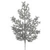 27Inch Tinsel Cedar Spray Slv 27Inch Tinsel Cedar Spray Slv