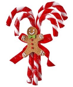 13" Candy Cane/Gingerbread Bundle Rdwh