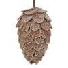 5.5" Felt Pinecone Ornament Brwn