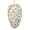 5.5" Felt Pinecone Ornament Tan