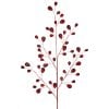 24Inch Metal Jewel Spray Red