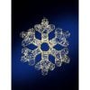 16" Microled Xmas Met Snowflake Ul Outdr 1280L