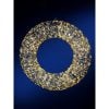 20" Micro Led Xmas Met Sm Wrea Ul Outdr1920L