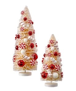 12-16" Sugar/Spice Candy Tree Set/2