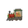 10" Led/Bty/Tmr Santa Expres Train Usb