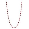 48Inch Heavy Jewel Garland Red 48Inch Heavy Jewel Garland Red