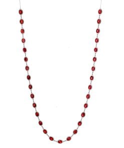 48Inch Heavy Jewel Garland Red