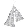 11" Glitter W/Jewel Double Bell