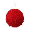9Inch crushed Velvet Ball Ornament