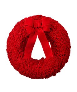 22Inch Crushed Velvet Wreath