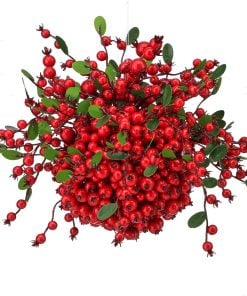 14" Wp Natural Berry Ridge Kissing Ball