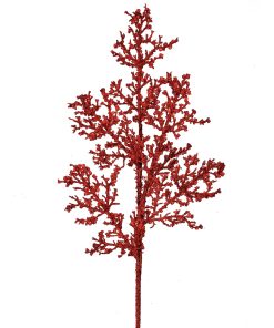 36" Premium Ice/Glitter Spray Red