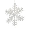 9" 3D Acrylic Snowflake Ornament
