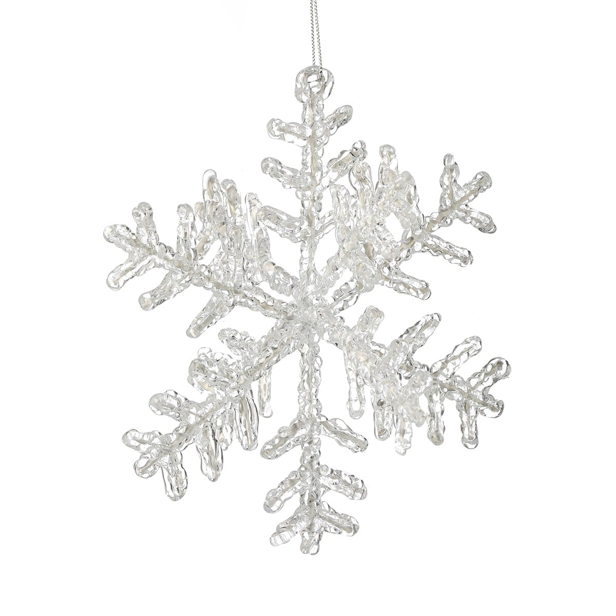 9" 3D Acrylic Snowflake Ornament 9" 3D Acrylic Snowflake Ornament