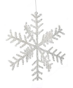 15" 3D Acrylic Snowflake Ornament