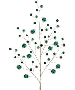 30Inch Multi Jewel Spray Grn