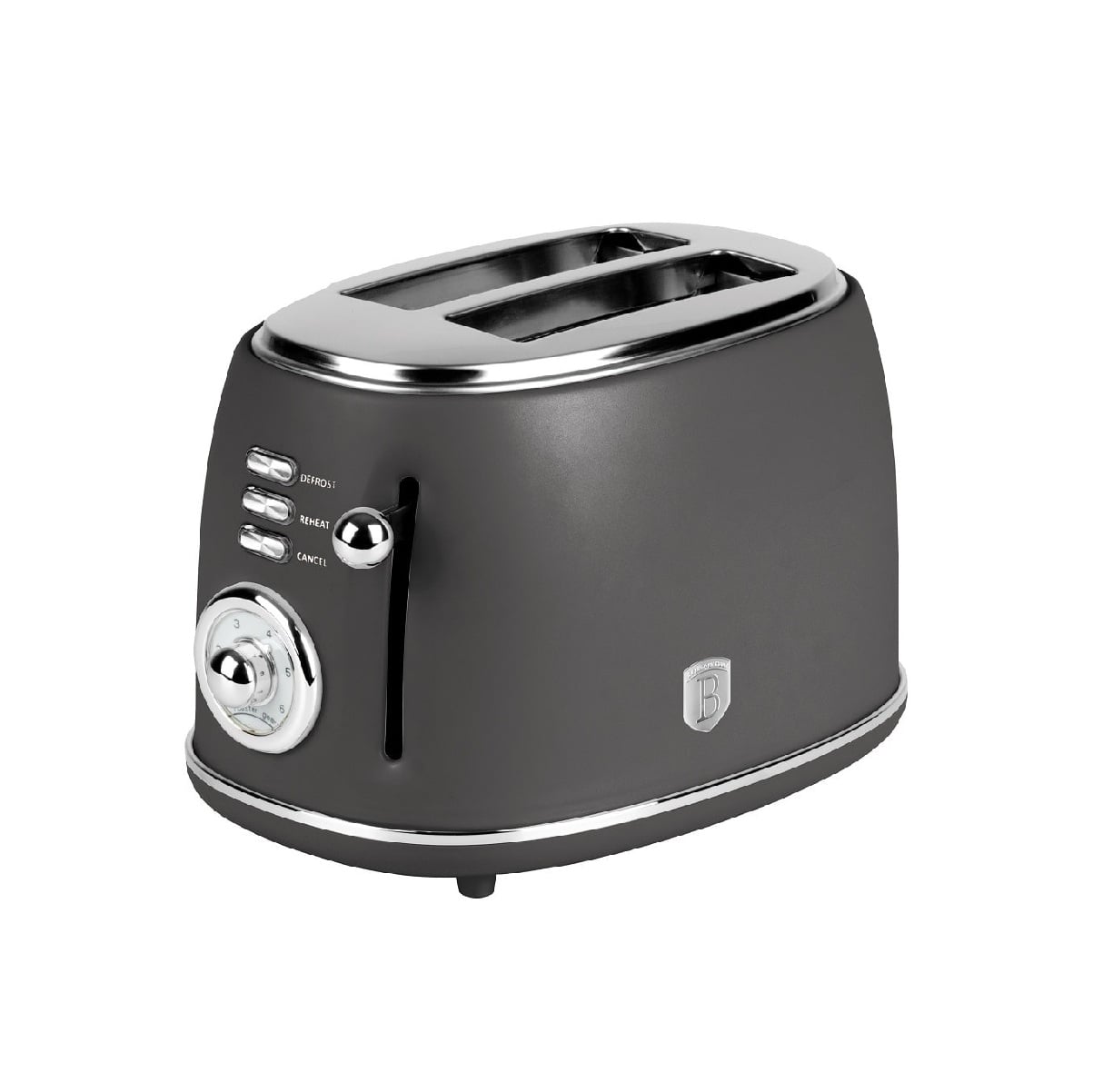 I138864 Berlinger Hauss Toaster 2 Sl Grey