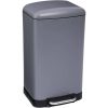 30 L Met Dustbin Ariane Grey Five