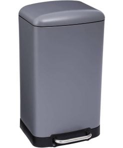 30 L Met Dustbin Ariane Grey Five
