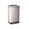 30L Metal Dustbin Ariane Beige Five