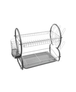 Metal + Plastic Dish Rack O Five