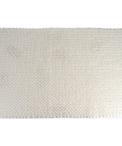 Microfiber Bathroom Mat With Balls 50X80 Cm - White