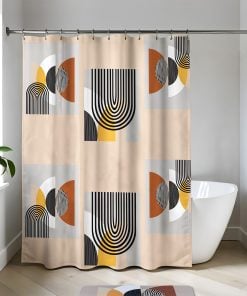 Peva Shower Curtain 180X180 Cm - Trendy