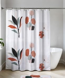 Shower Curtain Eva Pe 180X180 Cm - Bucolique