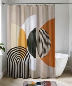 Polyester Shower Curtain 180X200 Cm - Trendy