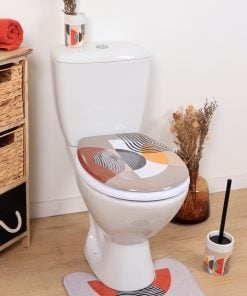Duroplast Toilet Seat 18 Inches Plastic Hinges - Trendy